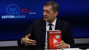 MINISTER SELÇUK WAS THE GUEST OF ANATOLIA NEWS AGENCY EDITOR'S DESK PROGRAM