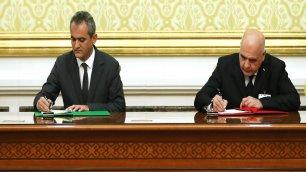 TURKEY AND TURKMENISTAN SIGN 8 AGREEMENTS