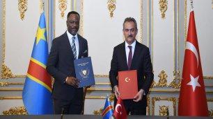 TÜRKİYE AND THE DEMOCRATIC REPUBLIC OF CONGO SIGN EDUCATON COOPERATION AGREEMENT