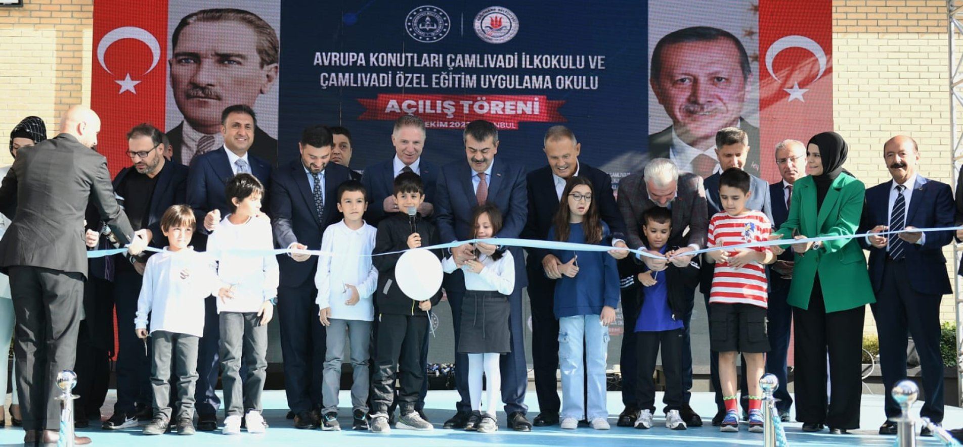 MINISTER TEKİN OPENS EUROPEAN RESIDENCES ÇAMLI VADİ PRIMARY SCHOOL AND SPECIAL EDUCATION PRACTICE SCHOOL