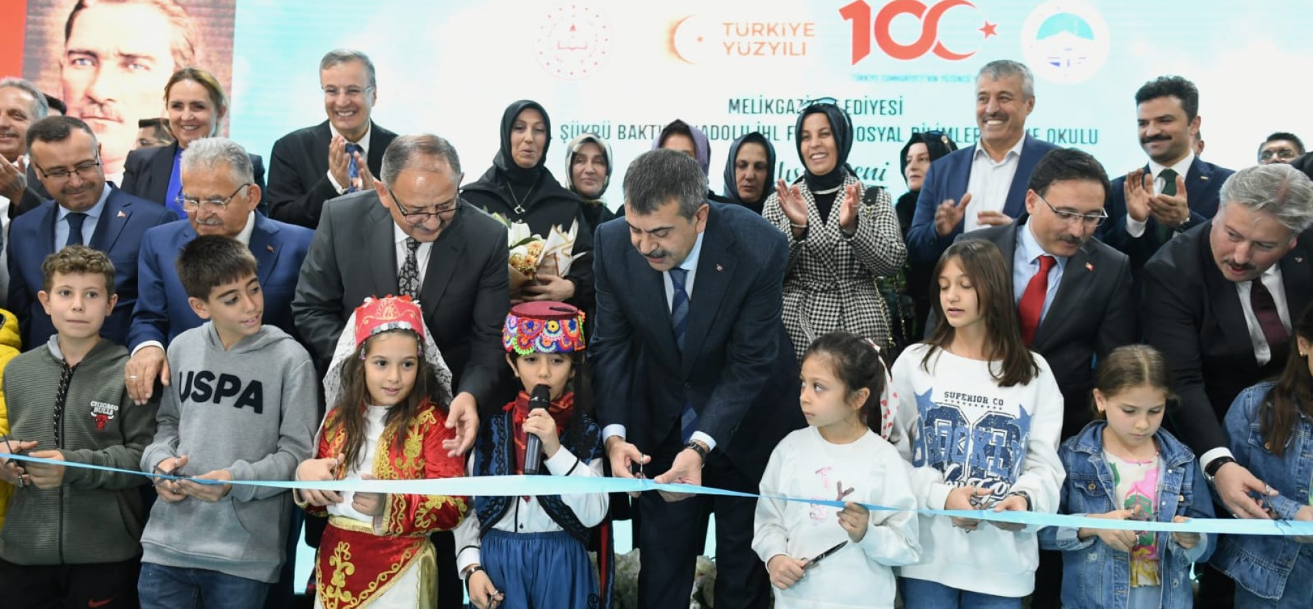 MINISTER TEKİN OPENS THE HACI ŞÜKRÜ BAKTIR ANATOLIAN IMAM HATIP SCIENCE AND SOCIAL SCIENCES PROJECT SCHOOL IN KAYSERİ